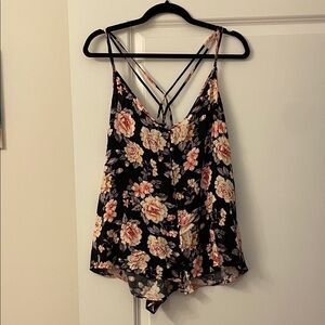 American Eagle Outfitters Floral Camisole Top, Size XXL NWT